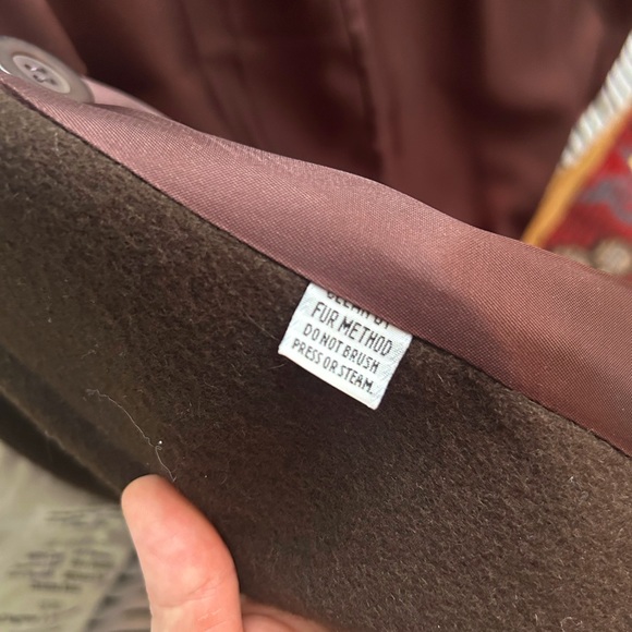 Winter Coat with Fur Hooded Trim - Picture 5 of 5